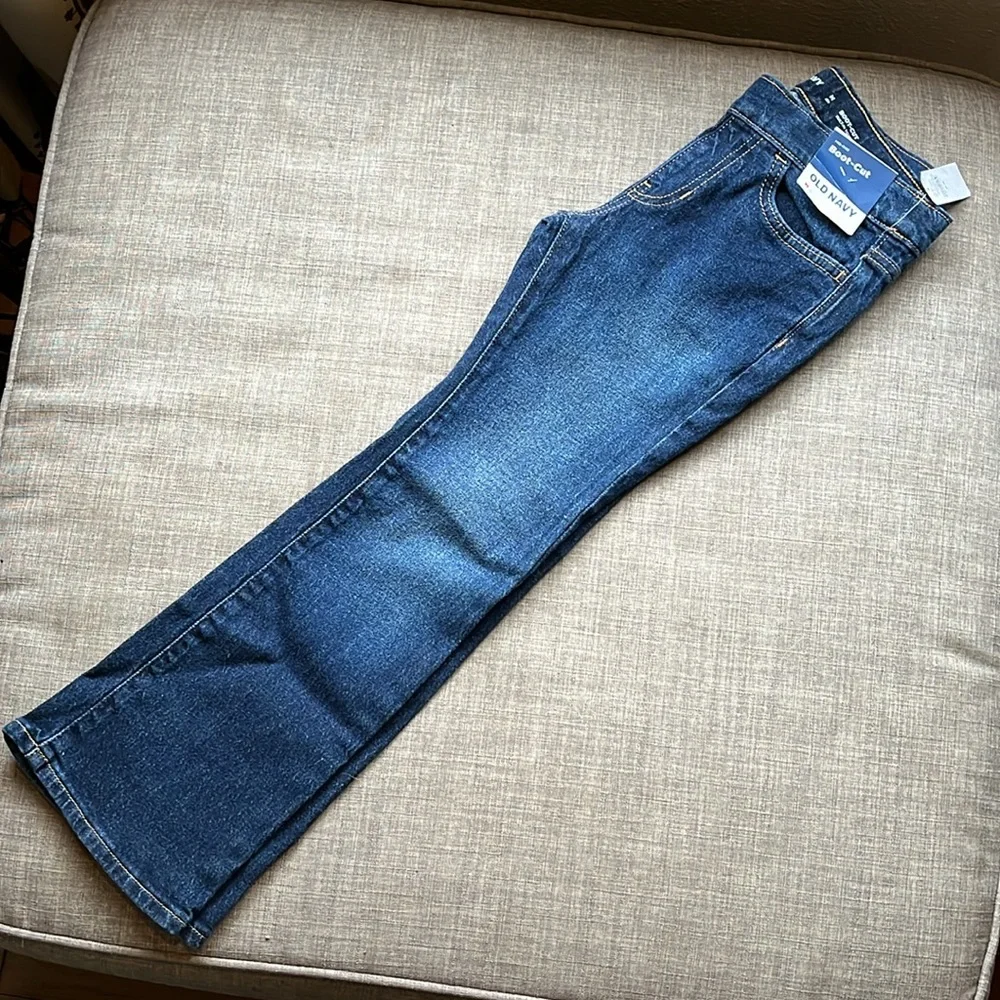 Boot Cut Jeans Girls Size 8 Old Navy NWT
